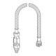 Grohe Tuyau de raccordement 14974_1 pour WC-douche Sensia Arena-1