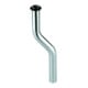 Grohe Tuyau de rinçage pour urinoir 20 cm, Ø 1,8 cm, MS, chrome, coudé 4 cm-1