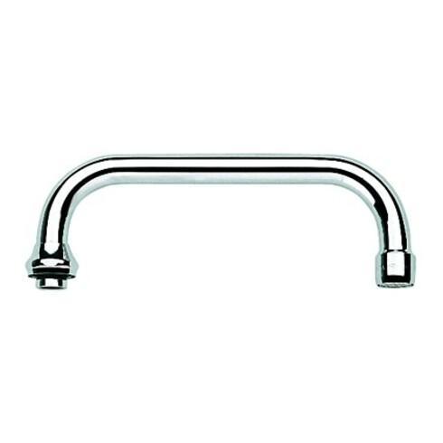 Grohe U-Auslauf 13034 Ausladung 301mm für Küchen-Wandbatterien, 1/2'' chrom