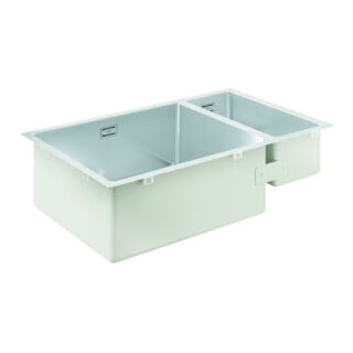 Grohe UB-Évier K700U 80-S 76/45 1,5l 76x45cm, 1,5 cuve, gauche écoulement, acier inoxydable