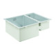 Grohe UB-Spüle K700U 60-S 59,5/45 1.5 lh 59,5x45cm, 1,5 Beck., li ebb, Edelstahl-1
