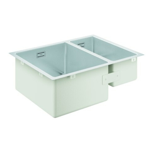 Grohe UB-Spüle K700U 60-S 59,5/45 1.5 lh 59,5x45cm, 1,5 Beck., li ebb, Edelstahl