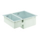 Grohe UB-Spüle K700U 60-S 59,5/45 1.5 rh 59,5x45cm, 1,5 Beck., EB re, Edelstahl-1