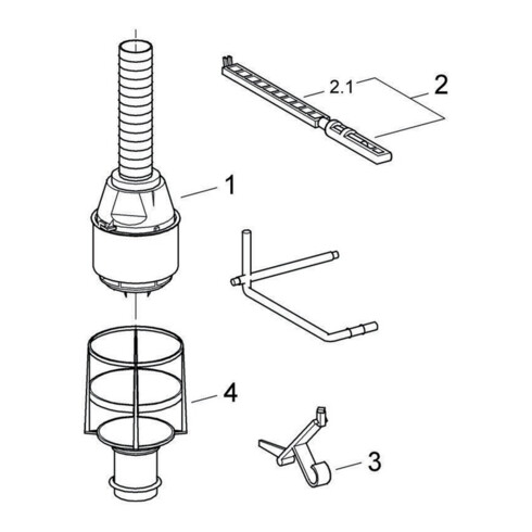 Grohe Umrüstsatz Unterbrechbarkeit (003.00.521)