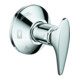 Grohe Umstellhebel 45068 mit Rosette chrom-1