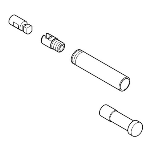 Grohe Umstellknopf 46008 für Umstellung 46058 chrom