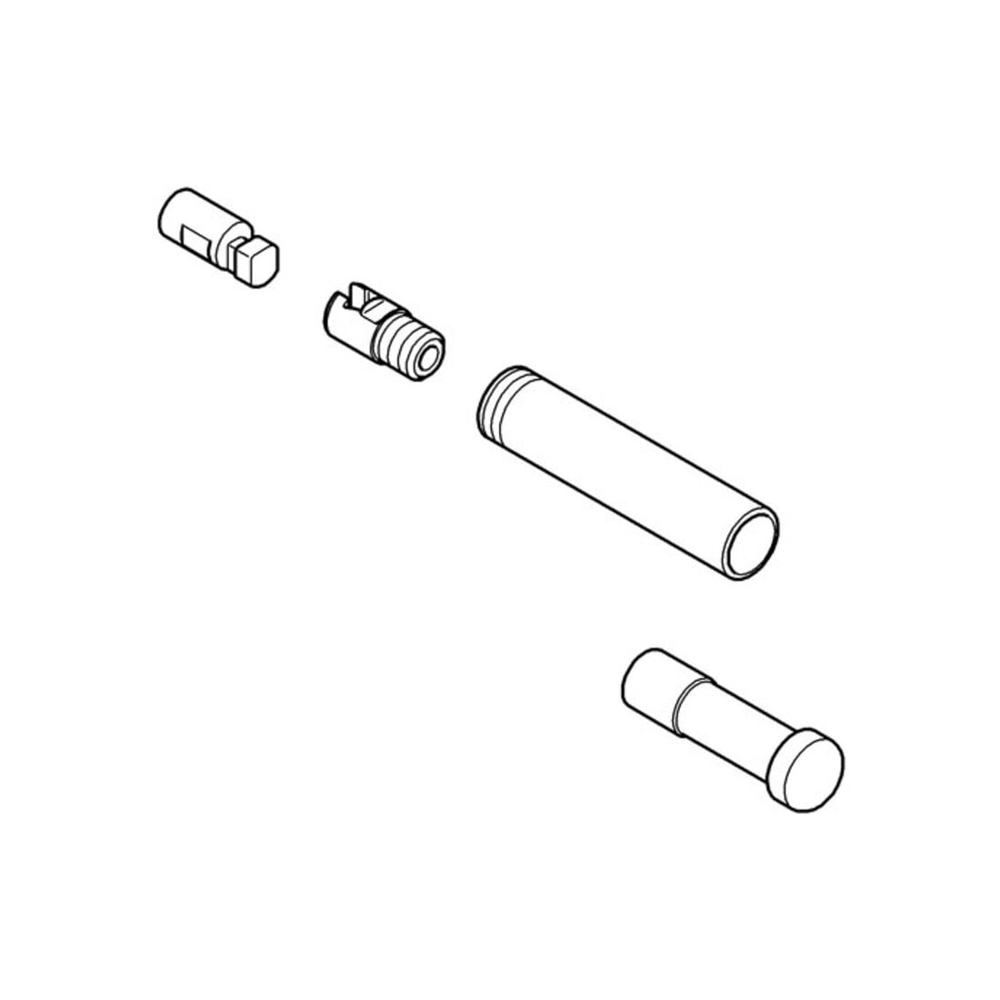 Grohe Umstellknopf 46008 für Umstellung 46058 chrom