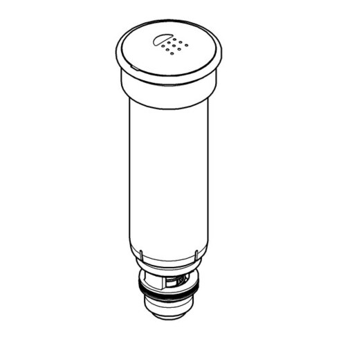 Grohe Umstellknopf 46485 für Wanneneinlauf 3-Loch-Wannenkombin. chrom