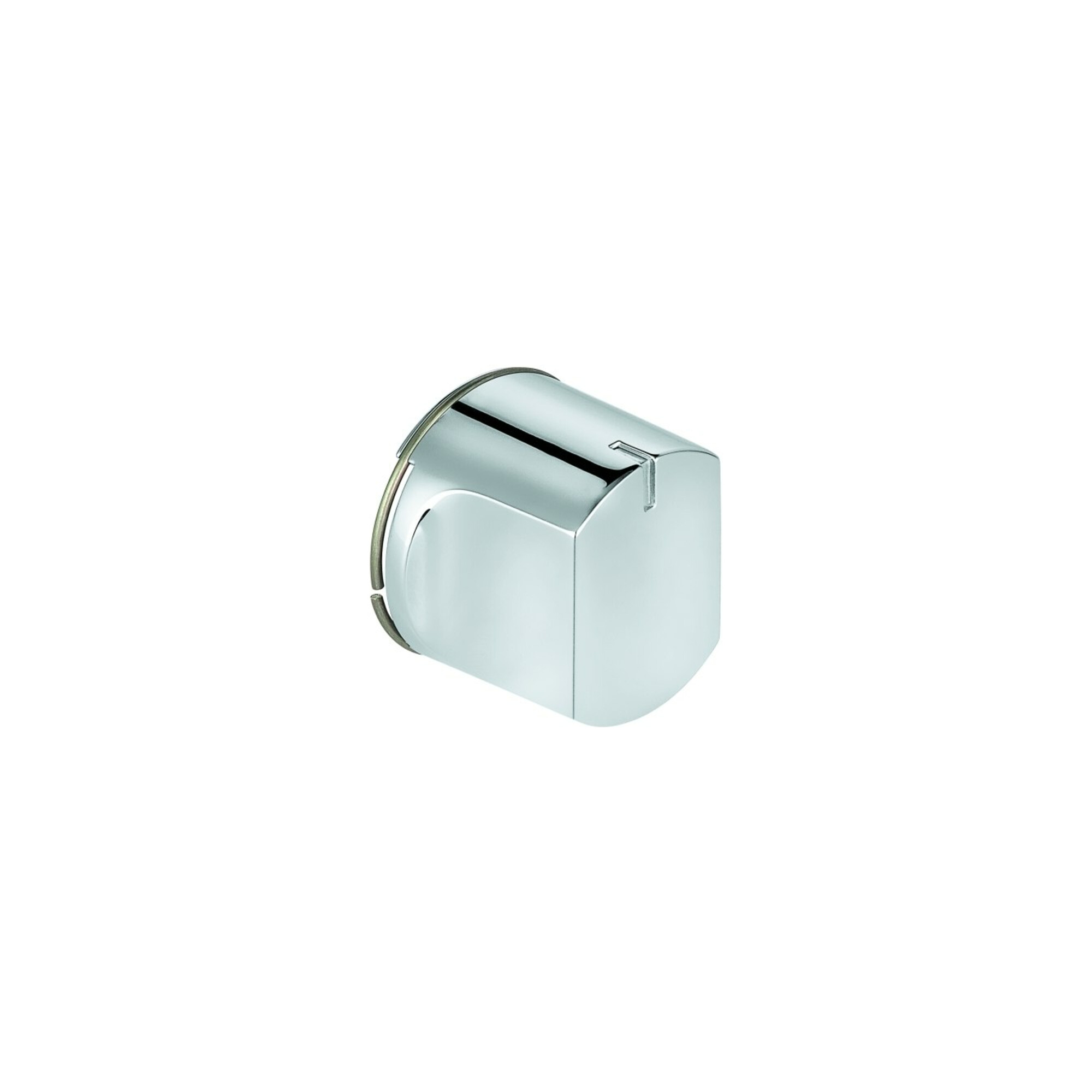 Grohe Umstellknopf 48447 rund für EHM-FMS mit 3-Wege Umstellung chrom