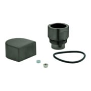 Grohe Umstellknopf 48494 für 3-/4-Loch EH-Wannenkomb. hard graphite gebürstet