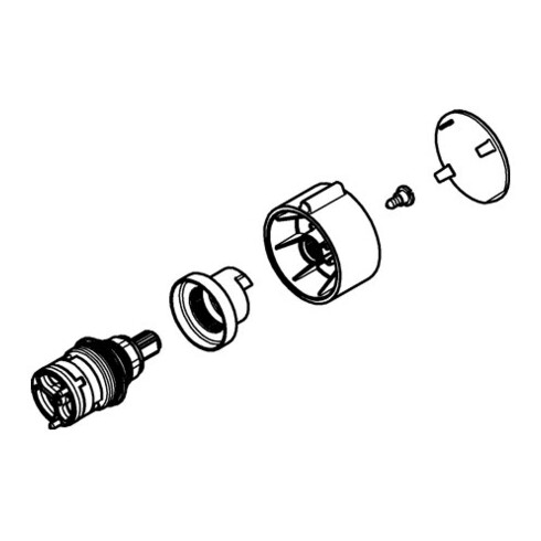 Grohe Umstellung 46921 chrom