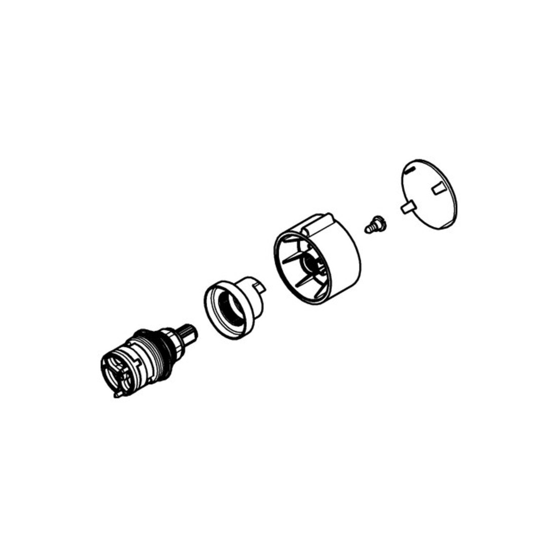 Grohe Umstellung 46921 chrom
