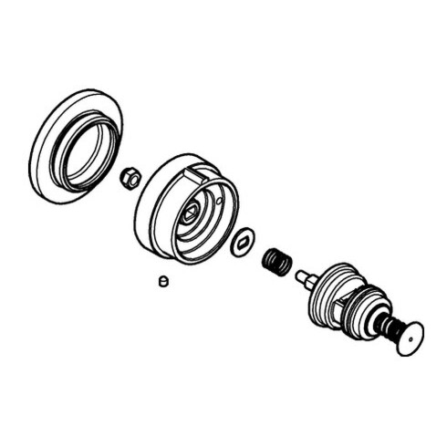 Grohe Umstellung 48405 chrom