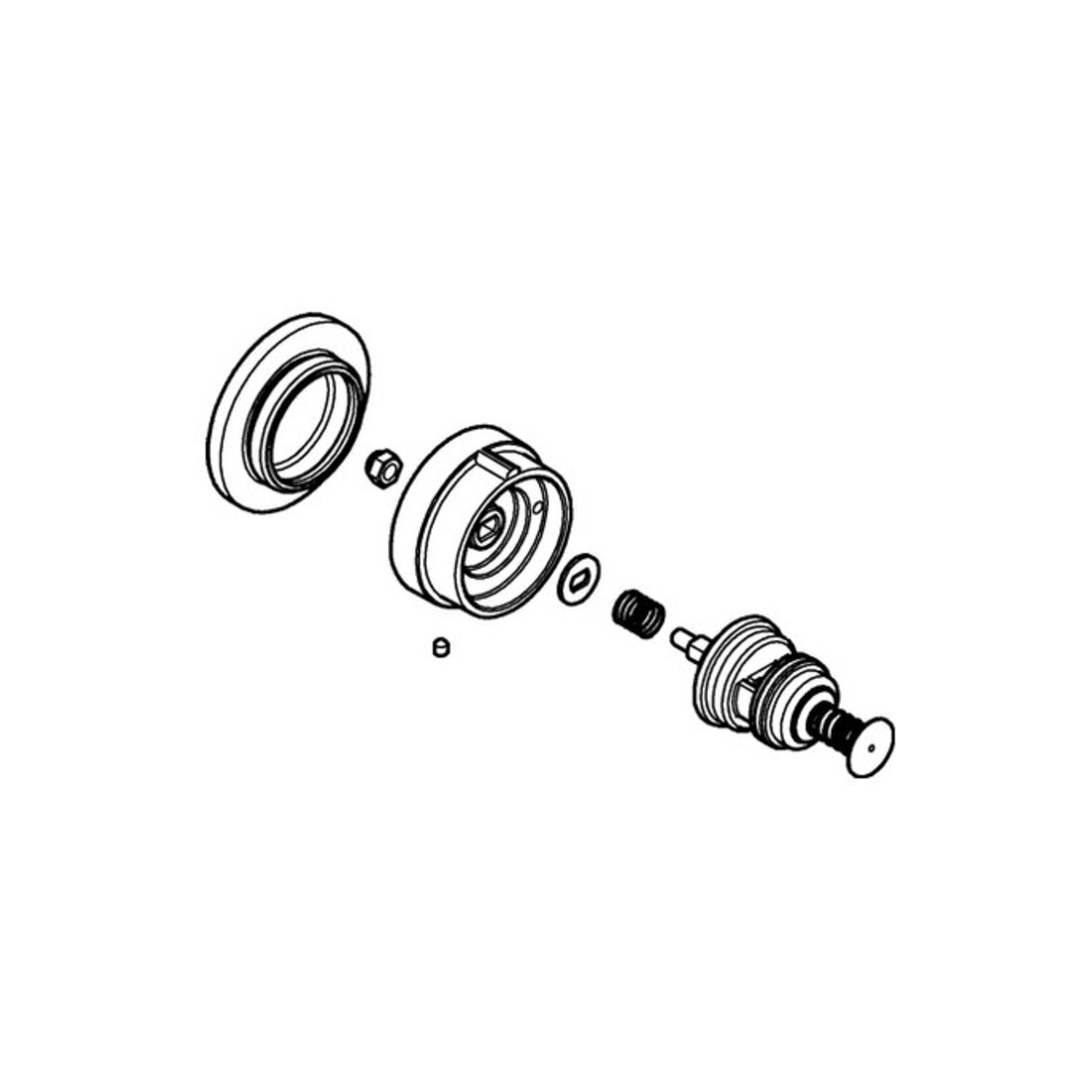 Grohe Umstellung 48405 chrom