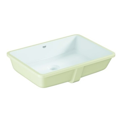 Grohe Unterbauwaschtisch Cube Keramik 49,2x37cm, mit Überlauf, alpinweiß