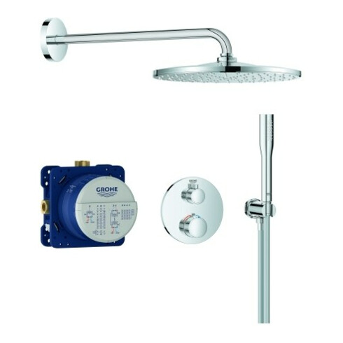 Grohe Unterputz-Duschsystem Grohtherm 34869 THM Thermostat 2 Abgänge chrom