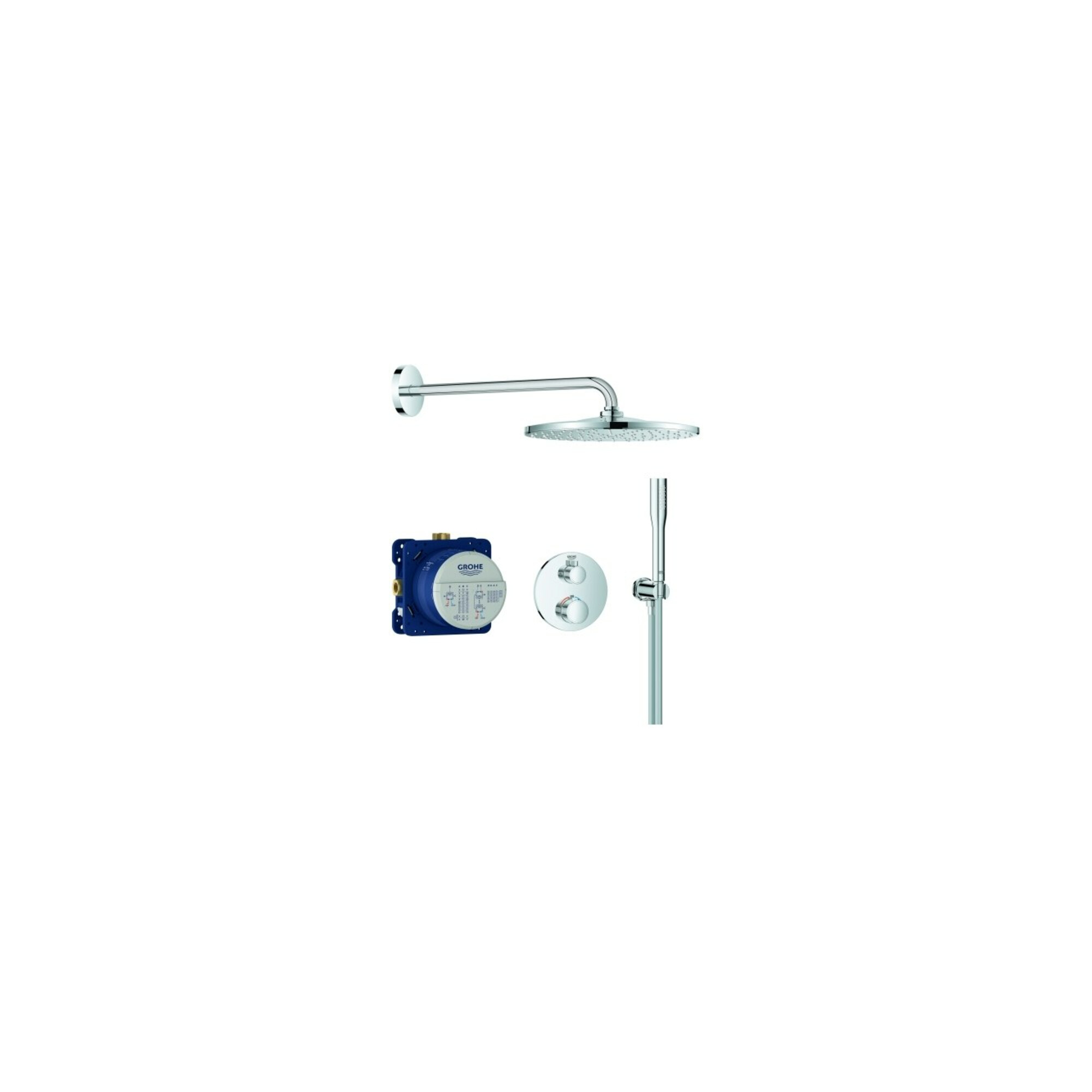 Grohe Unterputz-Duschsystem Grohtherm 34869 THM Thermostat 2 Abgänge chrom