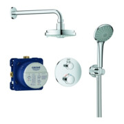 Grohe Unterputz-Duschsystem Grohtherm mit UP-Thermostat, chrom