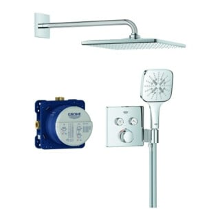 Grohe Unterputz-Duschsystem Grohtherm SmartControl 34865 THM eckige Form 2 ASV chrom