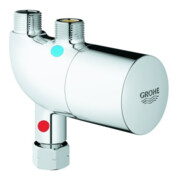 Grohe Untertisch-THM Grohtherm Micro chrom, mit thermischer Verbrühschutz