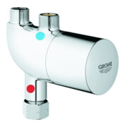 Grohe Untertisch-THM Grohtherm Micro chrom, mit thermischer Verbrühschutz