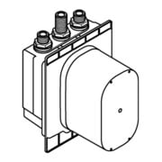 Grohe UP-Einbaukörper Eurosmart CE m therm. Mischer, 6 V Li-Batterie, f Br.-4