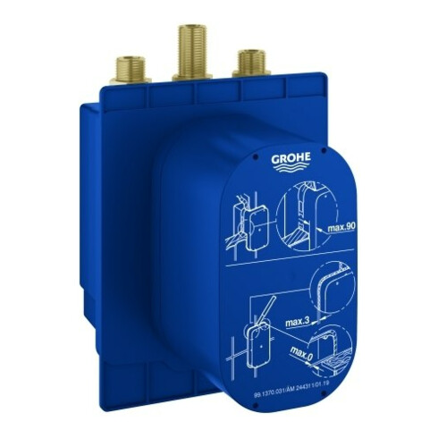 Grohe UP-Einbaukörper Eurosmart CE m therm. Mischer, 6 V Li-Batterie, f Br.