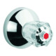 Grohe UP-Ventil-Oberbau Atlanta 19831 T:20-80mm Brillant-Griff Mark. rot chrom-1