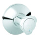 Grohe Fertigmontageset Costa UP-Ventil-Oberb., chrom, Markierung blau-1