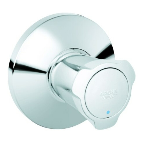 Grohe Fertigmontageset Costa UP-Ventil-Oberb., chrom, Markierung blau