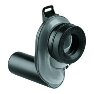 Grohe Urianal Siphon Céramique Volume de chasse 2-4 l, Ø 5 cm, évacuation horizontale