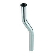 Grohe Urinalspülrohr 20cm, d 1,8cm, MS, chrom, Kröpfung 3cm