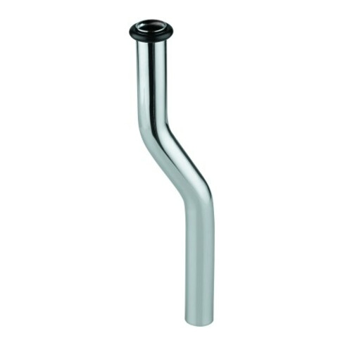 Grohe Urinalspülrohr 20cm, d 1,8cm, MS, chrom, Kröpfung 3cm