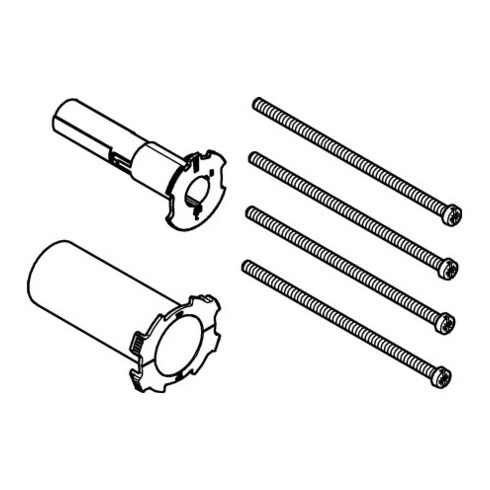 Grohe Verlängerung 14058 für THM-FMS für Rapido SmartBox 25mm