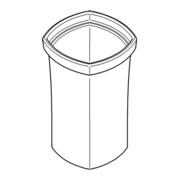 Grohe Verre de rechange 40671 pour ensemble brosse WC-3