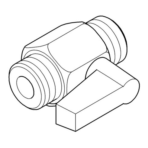 Grohe Vorabsperrung 42118 für Kaltwasser für Europlus E UP-Einbaukasten chrom