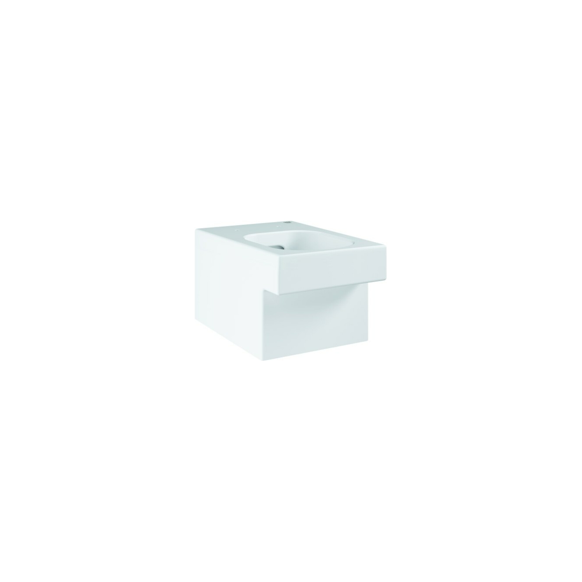 Grohe Wand-WC, Tiefspüler Cube Keramik alp-we PureGuard, randlos, Abg. waag.