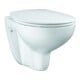 Grohe Wand-WC, Tiefspüler Set Bau Keramik alp-we, randlos, Abg. waag., mit Deckel-1