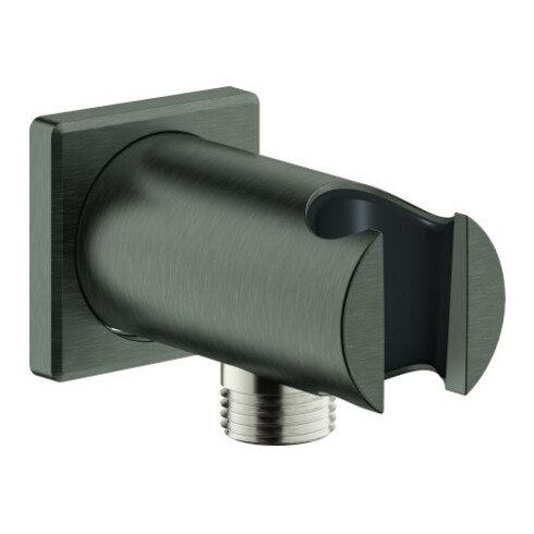Grohe Wandabgangsbogen Rainshower 1/2", m Brauseh., eckiger Ro, h gr geb.