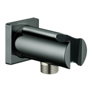 Grohe Wandabgangsbogen Rainshower 1/2", m Brauseh., eckiger Ro, hd graph.