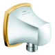Grohe Wandanschlussbogen Grandera 1/2", chrom/gold-1