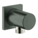 Grohe Wandanschlussbogen Rainshower 1/2, eck Ros., hard graphite gebürstet-1
