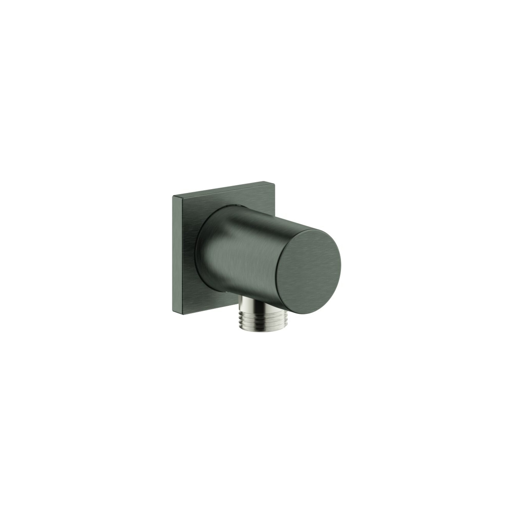 Grohe Wandanschlussbogen Rainshower 1/2, eck Ros., hard graphite gebürstet