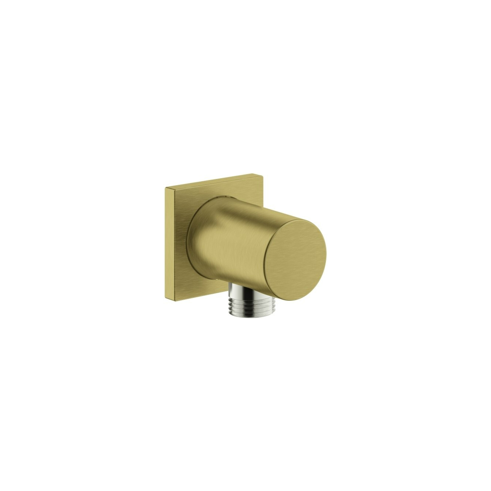 Grohe Wandanschlussbogen Rainshower 1/2, eck Rosette, cool sunrise gebürstet