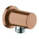 Grohe Wandanschlussbogen Rainshower 1/2", rd Rosette, warm sunset gebürstet-1
