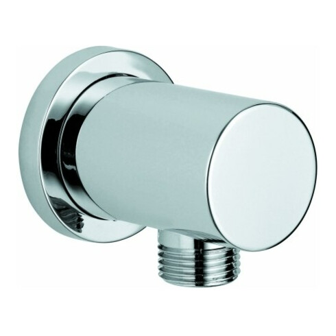 Grohe Wandanschlussbogen Rainshower 1/2", runde Rosette, chrom
