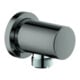 Grohe Wandanschlussbogen Rainshower 1/2", runde Rosette, hard graphite-1