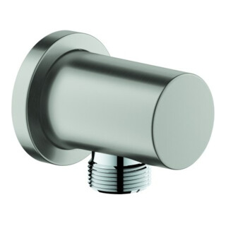 Grohe Wandanschlussbogen Rainshower 1/2", runde Rosette, supersteel