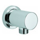 Grohe Coude mural Rainshower 1/2", rosace ronde, chrome-1