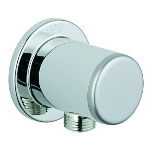 Grohe Wandanschlussbogen Relexa 1/2", Kappe mattchrom, chrom